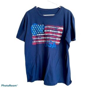 USA Guitar Flag TeeShirt‎